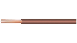 3055 BR005 [30 м], Stranded wire, 0.82 mm2, brown Stranded tin-plated copper wire PVC, Alpha Wire