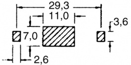 1060, Battery holder 1 x CR2032 Print, Keystone
