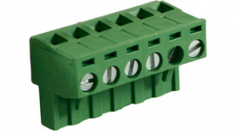 RND 205-00159, Female Connector Pitch 5 mm, 6 Poles, RND Connect