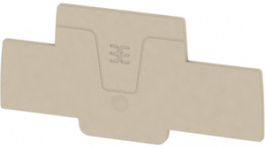 1547690000 [20 шт], AEP 2T 2.5 End plate Beige, Weidmuller