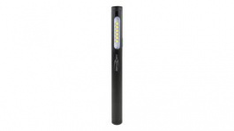 1600-0385, Pen Torch, LED, 2x AAA, 130lm, 16m, IP20/IK07, Black, Ansmann