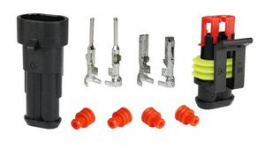 1023-DC2, AMP-SUPERSEAL Kit, Socket/Pin, 2 Contacts, TE / AMP