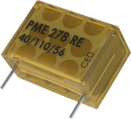 PME278RE6150MR30, X1 Capacitor,&nbsp;&nbsp;150 nF, 440 VAC, Kemet