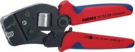 97 53 08 SB, Crimping pliers for front insertion, Knipex