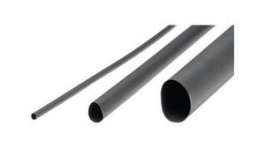 RND 465-01198, Heat-Shrink Tubing Cross-Linked Polyolefin, 1.6 ... 3.2mm, Black, 1.2m, RND Components