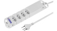 20 201234 Outlet strip, 4xJ (T13), 3 m, Type 12