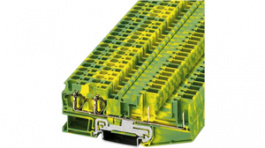 3042858, Feed-through terminal block green-yellow, 0.08...4.0 mm\x1a, 3042858, Phoenix Contact