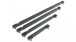 61-017, Card Guide, 1.6 mm, 280 mm black, ELMA