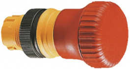 1.30.243.501/0300, Emergency Stop Mushroom-Head Push Button, IP65 (Front Panel), RAFI