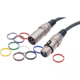 732-0010, Audio cable XLR m - f 1 m, Deltron UK (DEM)