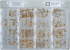 CCC-02, Tantalum assortment 0.1...100 uF, NOVA Elektronik