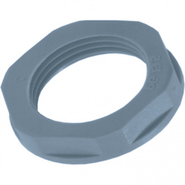 SKINTOP GMP-GL-M 16X1,5 SGY, Гайка; M16; полиамид; UL94V-2; 22мм; серый; -20?100°C; Шаг:1,5, LAPP