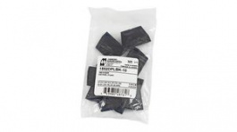 1552DPLBK-10, Replacement End Panel 51mm ABS Black, Pack of 10 pieces, Hammond