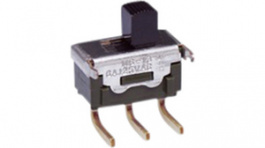 MS12ASG30, Переключатель: движковый; Пол: 2; SPDT; 0,1A/28ВAC; 0,1A/28ВDC, NKK Switches (NIKKAI, Nihon)
