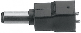 29-25, Coaxial plug diam. 5.5/1.5 mm, Alpha Elettronica