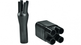 418-4-B8W2 PO-X BK, Heat Shrink Breakout Boots 4, HellermannTyton