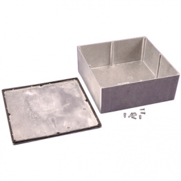 1550WN, Корпус: универсальный; Х:250мм; Y:250мм; Z:101мм; 1550; алюминий, Hammond