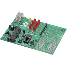DV164101, Средство разработки: Microchip; PIC12F675; Подключение к ПК: USB, Microchip