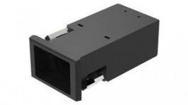 22-211.011, Illuminated Pushbutton Switch Actuator, 1NO, Black, IP65, Momentary Function, EAO