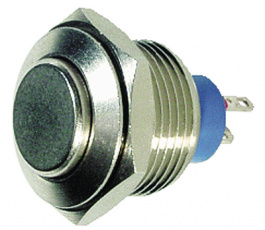 9633AX1146, Pushbutton Switch, Vandal Proof 16.2 mm 250 VAC 0.3 A 1 Make, APEM