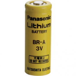 BR A, Lithium battery 3 V 1.8 Ah, Panasonic