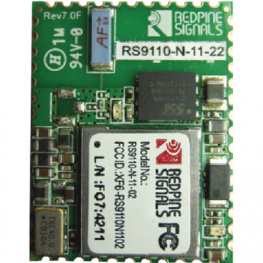 RS9110-N-11-22-04, Модуль WLAN 802.11n/g/b, Redpine Signals