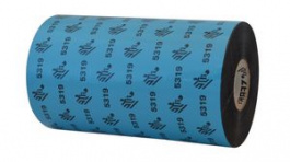 05319BK11045, Print Ribbon, Wax, 450m x 110mm, Black, Zebra
