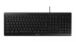 2810164, Cherry Keyboard DE QWERTZ USB Black, Terra