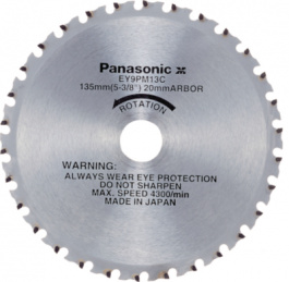 EY9PM13E, Circular saw blade, Panasonic