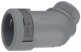 SVAD-P366GT, Conduit fittingNW36 PG36 grey 45 deg, PMA AG (Cable protection)