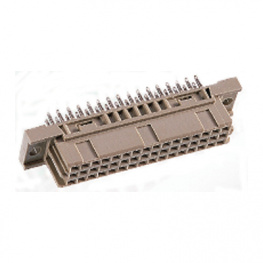 304-90066-03, Socket C/2 straight 13 mm, 48-pin DIN 41612, ept GmbH