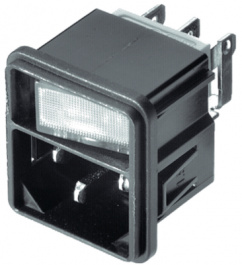 4302.0102, Plug C14+ switch, Schurter