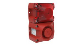 23313105000, LED Buzzer Red Multiple Tones 230VAC 105dBA IP66 Wall Mount PATROL, Pfannenberg