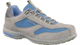 ANTIBS1GB41, Ladies Suede Safety Shoe Size 41 Blue-Grey, Delta Plus