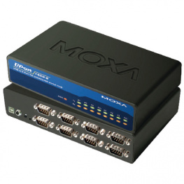 UPORT 1610-8, USB to 8x RS232 converter, Moxa