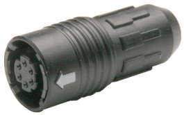 HR30-6PA-3S(71), Cable socket 3-pin Pole no.=3, Hirose
