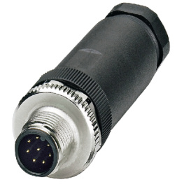 1513334, Cable plug M12 Poles 8, Phoenix Contact