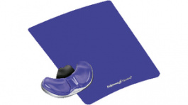 9183401, Health-V palm rest with Crystals mouse pad violet, Fellowes