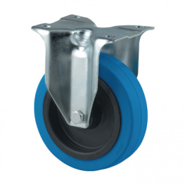 3478URF125P62BLAU, Fixed castor 125 mm, Tente