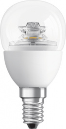 LED CLP25 FR 3.8W/827 E14, LED lamp E14, Osram