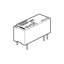 G6ZK1PEA5DC, Signal relay 5 VDC 69 Ohm 200 mW THD, Omron