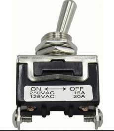 RND 210-00498, Industrial Toggle Switch, On-None-Off, Screw Connection, RND Components