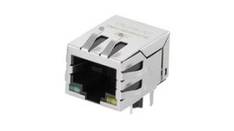 TMJG4820GENL, Industrial Connector, 1G Base-T, RJ45, Socket, Right Angle, Ports - 1, Contacts - 8, Taoglas
