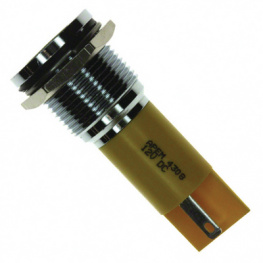 Q16F1CXXY12E, LED Indicator yellow 12 VDC, APEM