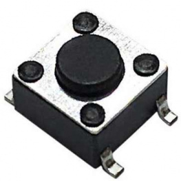 RND 210-00203, PCB Tactile Switch , 50 mA, 12 VDC, RND Components