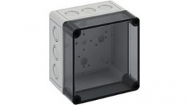 10650501, Plastic Enclosure With Metric Knockouts, 130 x 130 x 99 mm, Polystyrene, IP66, G, Spelsberg