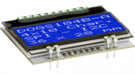 EA DOGS104B-A, Dot matrix LCD display 2.6 mm 4 x 10, Electronic Assembly