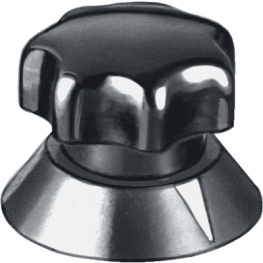 320.621, Instrument knob black 19 mm, Mentor