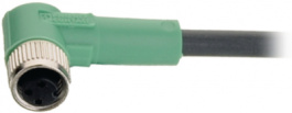 1669631, Соединительный кабель; M8; PIN:3; прямой; 5м; вилка; 60ВAC; 4А, Phoenix Contact