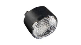 FP16611 LISA3CSP-WWW-PIN, Lens Assembly, Black / Clear, 10 x 7.2mm, Round, 60°, LEDIL
